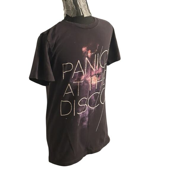 Panic at the Disco Band‎ Tee T-shirt Unisex Shirt Sleeve Black Small - Picture 3 of 5